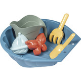 Smoby Life Sandmuschel + Sandspielzeug, Gartenspielgerät 