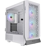 Thermaltake Ceres 500 TG ARGB Snow White, Tower-Gehäuse weiß, Tempered Glass