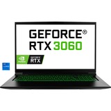Tulpar T7 V20.5.8, Gaming-Notebook schwarz, ohne Betriebssystem, 144 Hz Display, 500 GB SSD