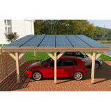 fischer Spanplattenschraube PowerFast II 4,0x45 Senkkopf TX 200 Stück, mit Teilgewinde, Edelstahl A2