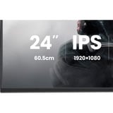 iiyama G-Master G2441HSU-B1, Gaming-Monitor 60.5 cm (23.8 Zoll), schwarz, FullHD, IPS, HDMI, DP, Free-Sync, USB-Hub, 144Hz Panel