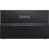 iiyama P1671HSC-B1, LED-Monitor 39.5 cm (15.6 Zoll), schwarz (matt), Portabler Monitor mit USB-C-Dock, Lautsprechern und Lederhülle