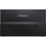 iiyama P1671HSC-B1, LED-Monitor 39.5 cm (15.6 Zoll), schwarz (matt), Portabler Monitor mit USB-C-Dock, Lautsprechern und Lederhülle