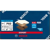 Bosch Expert C470 Schleifblatt, Ø 125mm, K60 50 Stück, für Exzenterschleifer