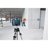 Bosch Professional Rotationslaser GRL 300 HV Professional blau/schwarz, rote Laserlinie, mit Laser-Empfänger LR 1, in L-BOXX