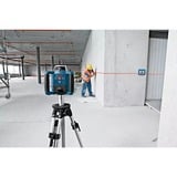 Bosch Rotationslaser GRL 300 HV Professional blau/schwarz, rote Laserlinie, mit Laser-Empfänger LR 1, in L-BOXX
