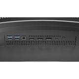Cooler Master GP57ZS, Gaming-Monitor 145 cm (57 Zoll), dunkelgrau,  DUHD, VA, Curved, Mini-LED, USB-C, USB-Hub, 120Hz Panel