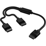 Corsair iCUE LINK Y-Kabel, 600mm, gerade schwarz, 1 Stück