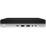 HP Elitedesk 800 G5 DM Generalüberholt, Mini-PC schwarz/silber, Windows 11 Pro