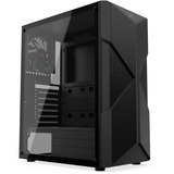 Krux Astral, Tower-Gehäuse schwarz, Tempered Glass