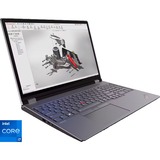 Lenovo ThinkPad P16 G2 (21FA0006GE), Notebook grau/schwarz, Windows 11 Pro 64-Bit, 40.6 cm (16 Zoll) & 60 Hz Display, 1 TB SSD