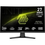 MSI MAG 275CQFDE E18, Gaming-Monitor 68.6 cm (27 Zoll), schwarz, QHD, Rapid-VA, Curved, HD-Ready, 180Hz Panel