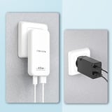 Nevox 45W DUAL slim USB-C Ladegerät GaN EU / US weiß