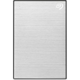 Seagate One Touch mit Kennwort 4 TB, Externe Festplatte silber, Micro-USB-B 3.2 Gen 1 (5 Gbit/s)