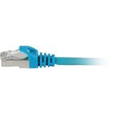 Sharkoon Patchkabel SFTP, RJ-45, mit Cat.7a Rohkabel blau, 10 Meter