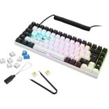Sharkoon SKILLER SGK50 S3, Gaming-Tastatur weiß, RU-Layout, Gateron Yellow