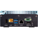 Shuttle Edge PC SPCEL02P, Barebone türkis, ohne Betriebssystem, PoE
