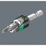 Wera 889/4/1 K Rapidaptor Universalhalter, 1/4", Steckschlüssel- Adapter schwarz/grün, für Bits