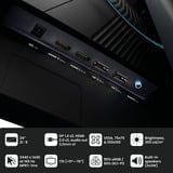 Arozzi Nova 34T2K165, Gaming-Monitor 86.4 cm (34 Zoll), schwarz, UWQHD, VA, Curved, HDMI, DP, Lautsprecher, 165Hz Panel