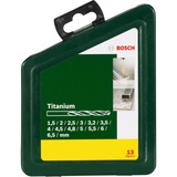 Bosch Heimwerken & Garten Metallbohrer-Satz Titanium, 13-teilig grün
