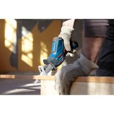 Bosch Professional Akku-Säbelsäge GSA 12 V-14 Professional, 12Volt blau/schwarz, ohne Akku und Ladegerät, in L-BOXX