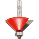 Bosch Professional Fasenfräser Expert for Wood, Ø 44mm, 45° Schaft Ø 8mm, zweischneidig, Anlaufkugellager