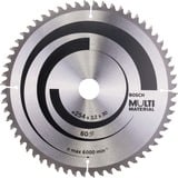 Bosch Professional PRO Multi Material Kreissägeblatt, Ø 254mm, 60Z Bohrung 30mm, für Kapp- & Gehrungssägen
