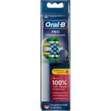Braun Oral-B Pro Tiefenreinigung Aufsteckbürsten 6er-Pack weiß