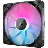 Corsair iCUE LINK RX140 RGB Dual, Gehäuselüfter schwarz, 2er Pack, 140 mm