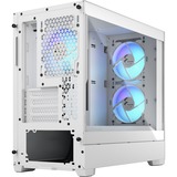 Fractal Design Pop Mini Air RGB White TG Clear Tint, Tower-Gehäuse weiß