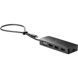 HP USB-C Travel Hub G2 EURO, USB-Hub schwarz