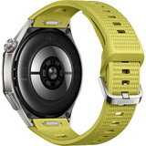 Huawei Watch GT7 Pro 46mm (Atum-B49W), Smartwatch gelb, gelbes Fluorelastomer-Armband