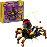 LEGO 31159 Creator 3-in-1 Wilde Tiere: Überraschungsspinne, Konstruktionsspielzeug 