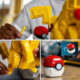 LEGO 72152 Pokémon Pikachu und Pokéball, Konstruktionsspielzeug 