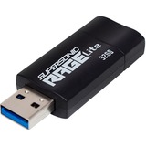 Patriot Supersonic Rage Lite 32 GB, USB-Stick schwarz/blau, USB-A 3.2 Gen 1