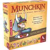 Pegasus Munchkin Fantasy Super-Mega-Set, Kartenspiel Basisspiel inkl. 1 Erweiterung