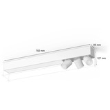 Philips HUE White & Color Ambiance Centris 3er Deckenspot, LED-Leuchte weiß