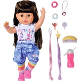 ZAPF Creation BABY born® Sister brünette 43cm, Puppe