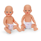 ZAPF Creation BABY born® Windeln 36cm 2er Pack, Puppenzubehör 