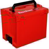 fischer L-BOXX FLB 374, leer, Werkzeugkiste rot/schwarz