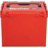 fischer L-BOXX FLB 374, leer, Werkzeugkiste rot/schwarz