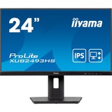 iiyama XUB2493HS-B6, LED-Monitor 60.5 cm (23.8 Zoll), schwarz (matt), FullHD, IPS, Adaptive Sync, Ergonomischer Standfuß, 100Hz Panel