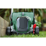 Bosch Heimwerken & Garten Akku-Rasenmäher Citymower 18V-32-300, 18Volt grün/schwarz, Li-Ionen Akku 5,0Ah, POWER FOR ALL ALLIANCE