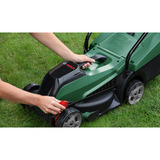 Bosch Heimwerken & Garten Akku-Rasenmäher Citymower 18V-32-300, 18Volt grün/schwarz, Li-Ionen Akku 5,0Ah, POWER FOR ALL ALLIANCE