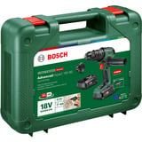 Bosch Heimwerken & Garten Akku-Schlagbohrschrauber AdvancedImpact 18V-80 QuickSnap grün/schwarz, 2x Li-Ionen Akku 2,5Ah, Koffer, POWER FOR ALL ALLIANCE