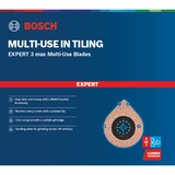 Bosch Mörtelentferner Expert AVZ 70 RT4 Grout + Abrasive, Ø 70mm, Sägeblatt 10 Stück, Carbide-RIFF, Schnittbreite 2,5mm