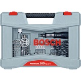 Bosch Premium X-Line Bohrer- /Schrauber-Set, 105-teilig, Bohrer- & Bit-Satz grün, 105-teilig