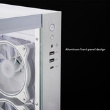 Chieftec Visio GM-30W-TG-OP, Tower-Gehäuse weiß, Tempered Glass x 2