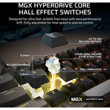 Corsair CLIPPER PRO MINI 60, Gaming-Tastatur schwarz, DE-Layout, Corsair MGX Hyperdrive