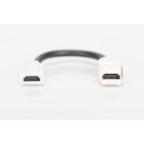 Digitus HDMI 2.0 Keystone Modul mit 12 cm Zuleitung, Keystone-Modul weiß